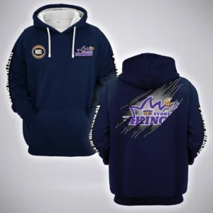 Sydney Kings Hoodie  NBL 2025 For Fan Sydney Kings HVN1162072525SK HVN1162072525SKHOD - Blue