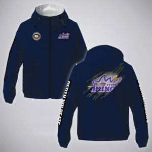 Sydney Kings Windbreaker Jacket  NBL 2025 For Fan Sydney Kings HVN1162072525SK HVN1162072525SKWB - Blue