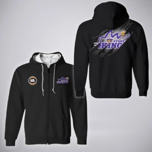 Sydney Kings Zipper Hoodie  NBL 2025 For Fan Sydney Kings HVN1162072525SK HVN1162072525SKZHD - Black