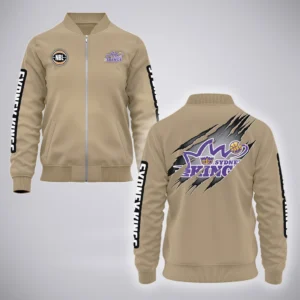 Sydney Kings Bomber Jacket  NBL 2025 For Fan Sydney Kings HVN1162072525SK HVN1162072525SKBOB -Khaki
