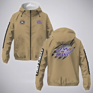Sydney Kings Windbreaker Jacket  NBL 2025 For Fan Sydney Kings HVN1162072525SK HVN1162072525SKWB - Khaki