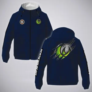 S.E. Melbourne Phoenix Windbreaker Jacket  NBL 2025 For Fan S.E. Melbourne Phoenix HVN1162072525SP HVN1162072525SPWB - Blue