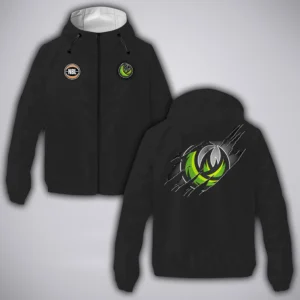 S.E. Melbourne Phoenix Windbreaker Jacket  NBL 2025 For Fan S.E. Melbourne Phoenix HVN1162072525SP HVN1162072525SPWB - Black