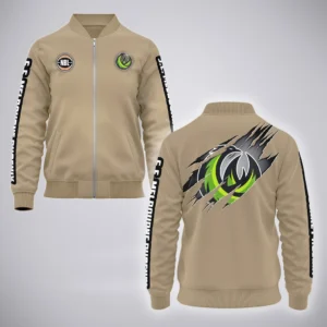 S.E. Melbourne Phoenix Bomber Jacket  NBL 2025 For Fan S.E. Melbourne Phoenix HVN1162072525SP HVN1162072525SPBOB -Khaki