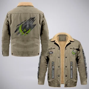 S.E. Melbourne Phoenix Jacket Fur Collar Fleece  NBL 2025 For Fan S.E. Melbourne Phoenix HVN1162072525SP HVN1162072525SPCFJ - Khaki