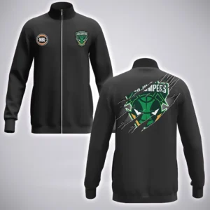 Tasmania JackJumpers Stand Collar Jacket  NBL 2025 For Fan Tasmania JackJumpers HVN1162072525TJ HVN1162072525TJSCJ_BL