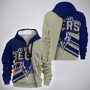 Adelaide 36ers Hoodie Half Zipper  NBL 2025 For Fan Adelaide 36ers HVN1163AD072525HODZ