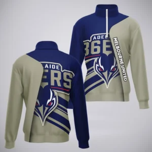 Adelaide 36ers Quarter-Zip Sweatshirt  NBL 2025 For Fan Adelaide 36ers HVN1163AD072525QZ