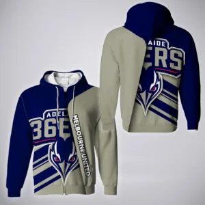 Adelaide 36ers Zipper Hoodie  NBL 2025 For Fan Adelaide 36ers HVN1163AD072525ZHD