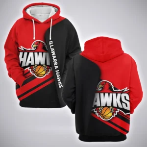 Illawarra Hawks Hoodie  NBL 2025 For Fan Illawarra Hawks HVN1163IH072525HOD