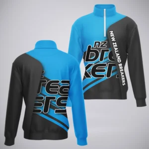 New Zealand Breakers Quarter-Zip Sweatshirt  NBL 2025 For Fan New Zealand Breakers HVN1163NB072525QZ