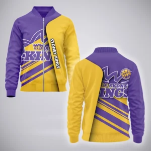 Sydney Kings Bomber Jacket  NBL 2025 For Fan Sydney Kings HVN1163SK072525BOB