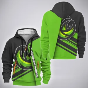S.E. Melbourne Phoenix Hoodie Half Zipper  NBL 2025 For Fan S.E. Melbourne Phoenix HVN1163SP072525HODZ