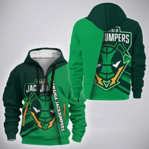 Tasmania JackJumpers Hoodie Half Zipper  NBL 2025 For Fan Tasmania JackJumpers HVN1163TJ072525HODZ