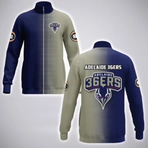 Adelaide 36ers Stand Collar Jacket  NBL 2025 For Fan Adelaide 36ers HVN1164AD072525SCJ