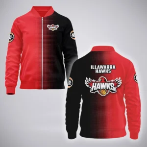 Illawarra Hawks Bomber Jacket  NBL 2025 For Fan Illawarra Hawks HVN1164IH072525BOB