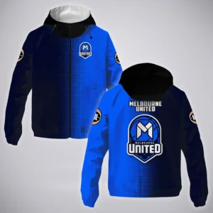 Melbourne United Windbreaker Jacket  NBL 2025 For Fan Melbourne United HVN1164MU072525WB