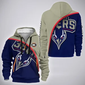 Adelaide 36ers Hoodie Half Zipper  NBL 2025 For Fan Adelaide 36ers HVN1165AD072925HODZ