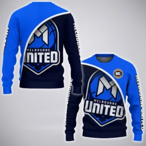 Melbourne United Sweatshirt  NBL 2025 For Fan Melbourne United HVN1165MU072925SW