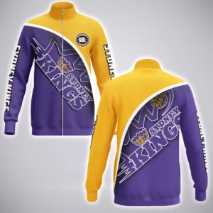 Sydney Kings Stand Collar Jacket  NBL 2025 For Fan Sydney Kings HVN1165SK072925SCJ