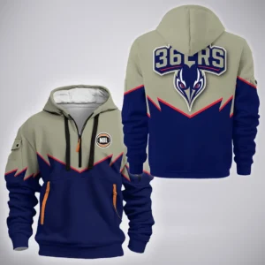 Adelaide 36ers Hoodie Half Zipper  NBL 2025 For Fan Adelaide 36ers HVN1189AD073125HODZ
