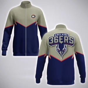 Adelaide 36ers Stand Collar Jacket  NBL 2025 For Fan Adelaide 36ers HVN1189AD073125SCJ