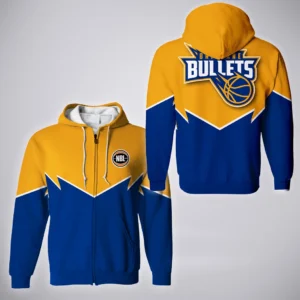 Brisbane Bullets Zipper Hoodie  NBL 2025 For Fan Brisbane Bullets HVN1189BB073125ZHD