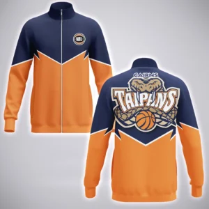 Cairns Taipans Stand Collar Jacket  NBL 2025 For Fan Cairns Taipans HVN1189CT073125SCJ