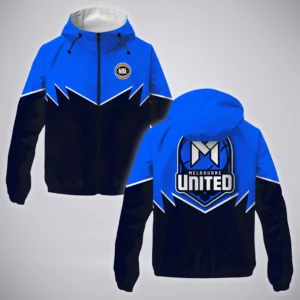 Melbourne United Windbreaker Jacket  NBL 2025 For Fan Melbourne United HVN1189MU073125WB