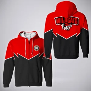 Perth Wildcats Zipper Hoodie  NBL 2025 For Fan Perth Wildcats HVN1189PW073125ZHD