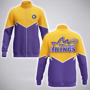 Sydney Kings Stand Collar Jacket  NBL 2025 For Fan Sydney Kings HVN1189SK073125SCJ
