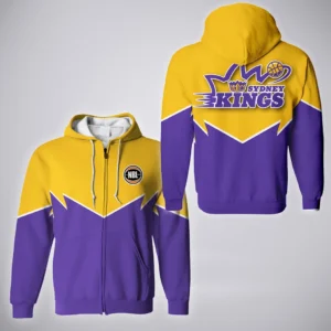 Sydney Kings Zipper Hoodie  NBL 2025 For Fan Sydney Kings HVN1189SK073125ZHD