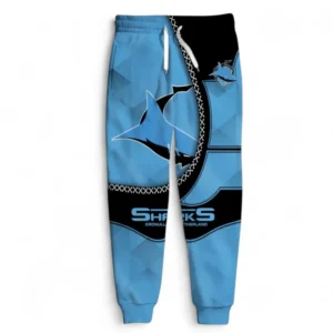 Cronulla Sharks Sweatpants, All Over Print Sweatpants For Sport Fan NRL137072525000-Sweatpants