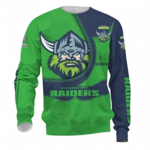 Canberra Raiders Sweatshirt, All Over Print Sweatshirt For Sport Fan NRL137072525003-Sweatshirt