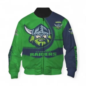 Canberra Raiders Bomber Jacket, All Over Print Bomber Jacket For Sport Fan NRL137072525003-Bomber Jacket