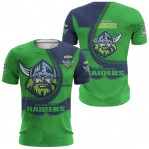 Canberra Raiders T-shirt, All Over Print T-shirt For Sport Fan NRL137072525003-T-shirt