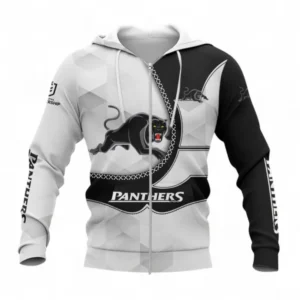 Penrith Panthers Zipper Hoodie, All Over Print Zipper Hoodie For Sport Fan NRL137072525004-Zipper Hoodie