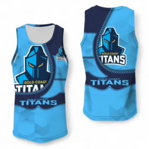 Gold Coast Titans Tanktop, All Over Print Tanktop For Sport Fan NRL137072525010-Tanktop