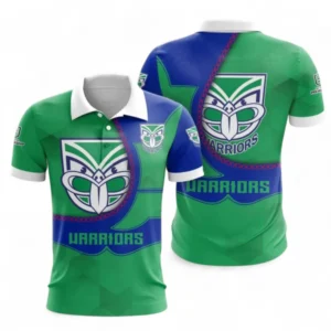 New Zealand Warriors Polo Shirt, All Over Print Polo Shirt For Sport Fan NRL137072525011-Polo Shirt