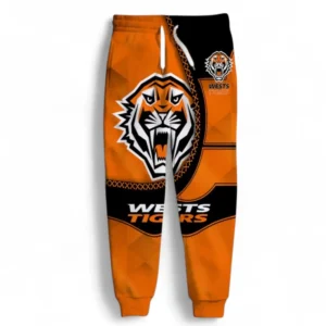 Wests Tigers Sweatpants, All Over Print Sweatpants For Sport Fan NRL137072525016-Sweatpants