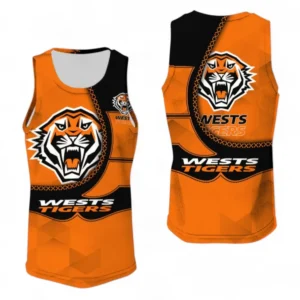 Wests Tigers Tanktop, All Over Print Tanktop For Sport Fan NRL137072525016-Tanktop