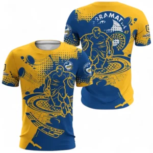 Parramatta Eels T-shirt, All Over Print T-shirt For Sport Fan NRL137072625132-T-shirt