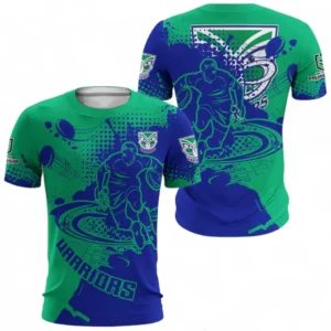New Zealand Warriors T-shirt, All Over Print T-shirt For Sport Fan NRL137072625134-T-shirt
