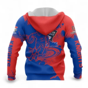 Newcastle Knights Zipper Hoodie, All Over Print Zipper Hoodie For Sport Fan NRL137072625135-Zipper Hoodie