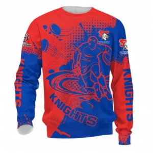 Newcastle Knights Sweatshirt, All Over Print Sweatshirt For Sport Fan NRL137072625135-Sweatshirt