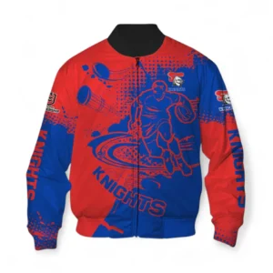 Newcastle Knights Bomber Jacket, All Over Print Bomber Jacket For Sport Fan NRL137072625135-Bomber Jacket
