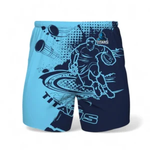 Gold Coast Titans Hawaiian Shorts, All Over Print Hawaiian Shorts For Sport Fan NRL137072625136-Hawaiian Shorts