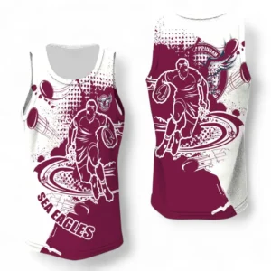 Manly Warringah Sea Eagles Tanktop, All Over Print Tanktop For Sport Fan NRL137072625137-Tanktop