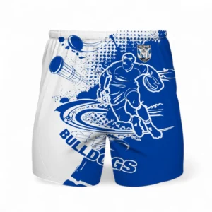 Canterbury Bankstown Bulldogs Hawaiian Shorts, All Over Print Hawaiian Shorts For Sport Fan NRL137072625138-Hawaiian Shorts