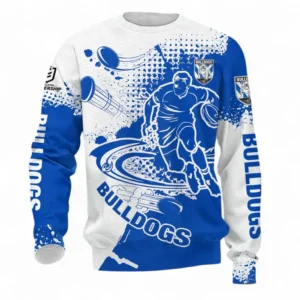 Canterbury Bankstown Bulldogs Sweatshirt, All Over Print Sweatshirt For Sport Fan NRL137072625138-Sweatshirt